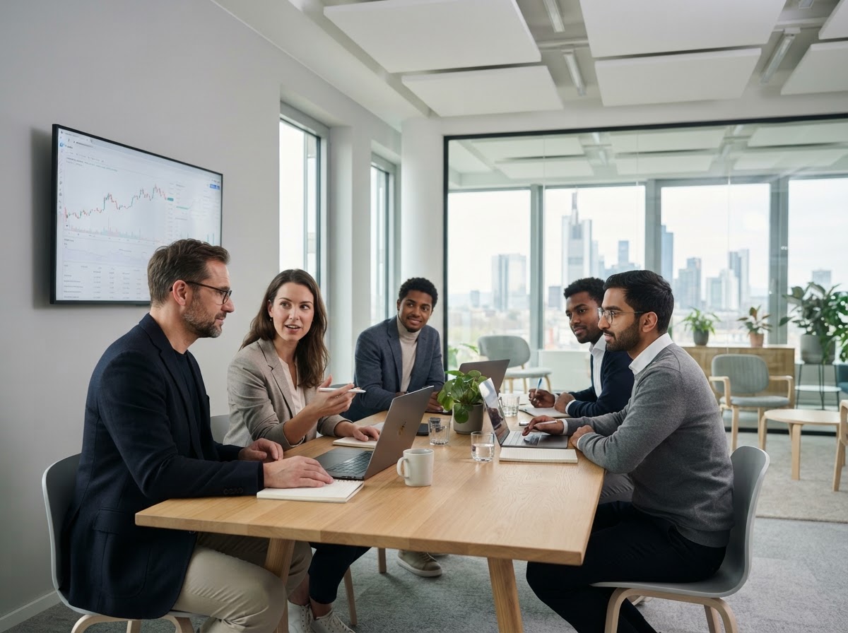 Stakeli Team bei der Entwicklung von Analysemodellen